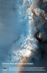 stlicher Rand des Endeavour Kraters