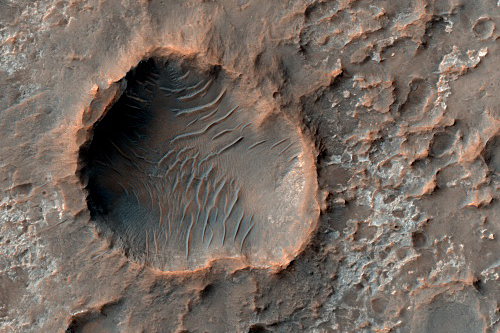 Cratère Mars