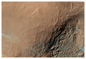 Possible MSL Rover Landing Site - Gullies/Wirtz Crater
