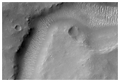 Delta in Crater South of Parana Basin