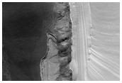 Stratigraphic Section of Chasma Boreale Scarp