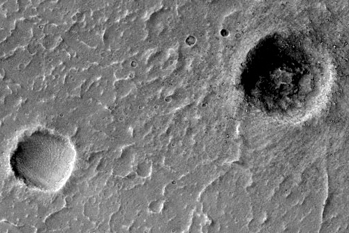 Fresh Secondary Crater of Zumba Crater in Daedalia Planum
