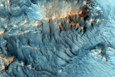 Crater in Mawrth Region