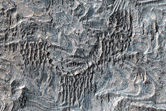 Complex Layered Deposits in Tithonium Chasma