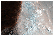 Possible Megabreccia in Coprates Chasma Center