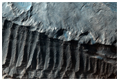 Eroded Craters and Sharp Ridges