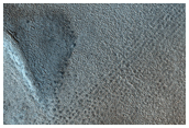 Evolution of Dune Field from Crater
