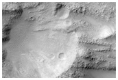 Star Dunes in Crater in Tyrrhena Terra