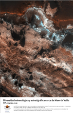 Diversidad mineralgica y estratigrfica cerca de Mawrth Vallis