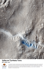 Valles en Tyrrhena Terra