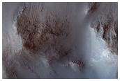 Layered Region in Gale Crater