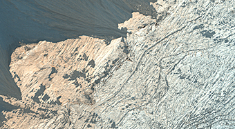 A Layered Mound in Juventae Chasma