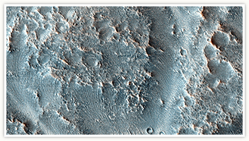 Meandros abandonados y estrangulados en Idaeus Fossae