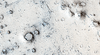 Conos con crteres en Tartarus Montes