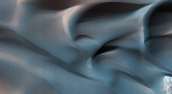 Hanging Sand Dunes within Coprates Chasma
