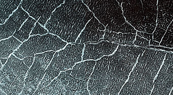 Cracks in a Crater&rsquo;s Ice