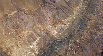 Stratigraphy Exposed by an Impact Crater