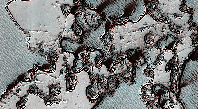Dramatic Changes over the South Polar Cap