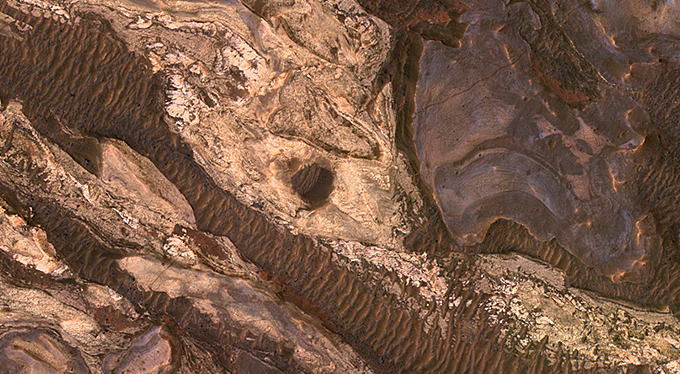 Abstract Art in Ius Chasma