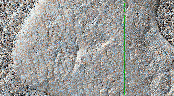 Dune Footprints in Hellas