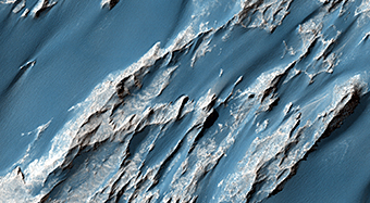 Corrimientos de sulfato hidratado en Ophir Chasma